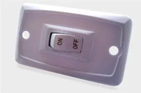 Stealth 12V WALL SWITCH, 2 POLE