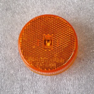 Light 2 1/2'' Round Amber LED Sidemarker / Clearance Light