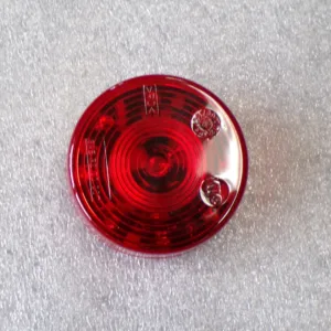 2 1/2'' Round- Red , LED