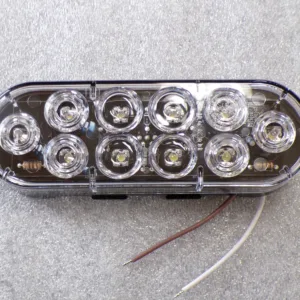 Light, Clear, Oval, White LED