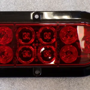 LIGHT 6" OVAL RED